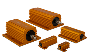 KHA – GOLD AL. HOUSED MOLDED RESISTORS