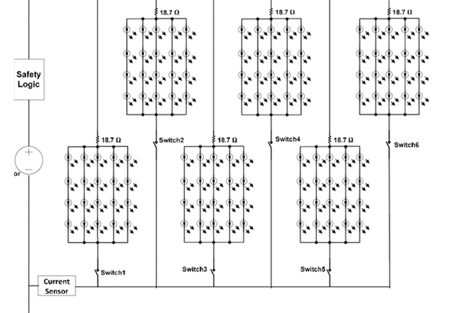 Schematic of Resistive Load Bank