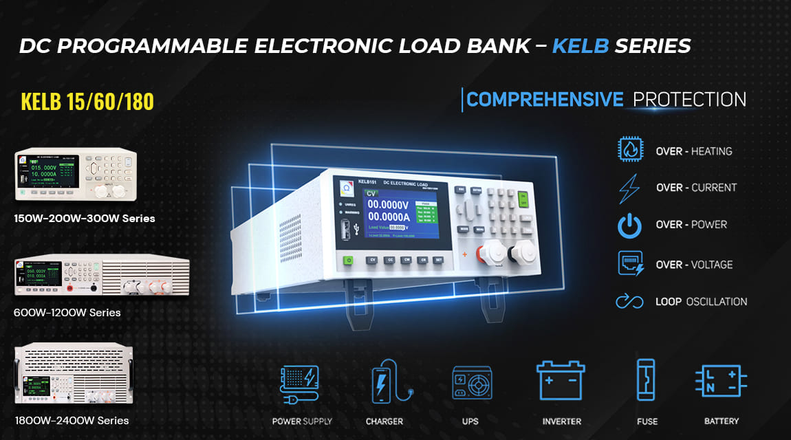 Introducing Electronic Programmable DC Load Banks from KWK